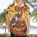 Kookaburra Australia NAIDOC Week 2026 Hawaiian Shirt 50 Years Deadly Indigenous Art