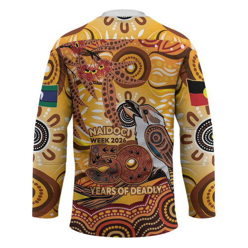 Kookaburra Australia NAIDOC Week 2026 Hockey Jersey 50 Years Deadly Indigenous Art
