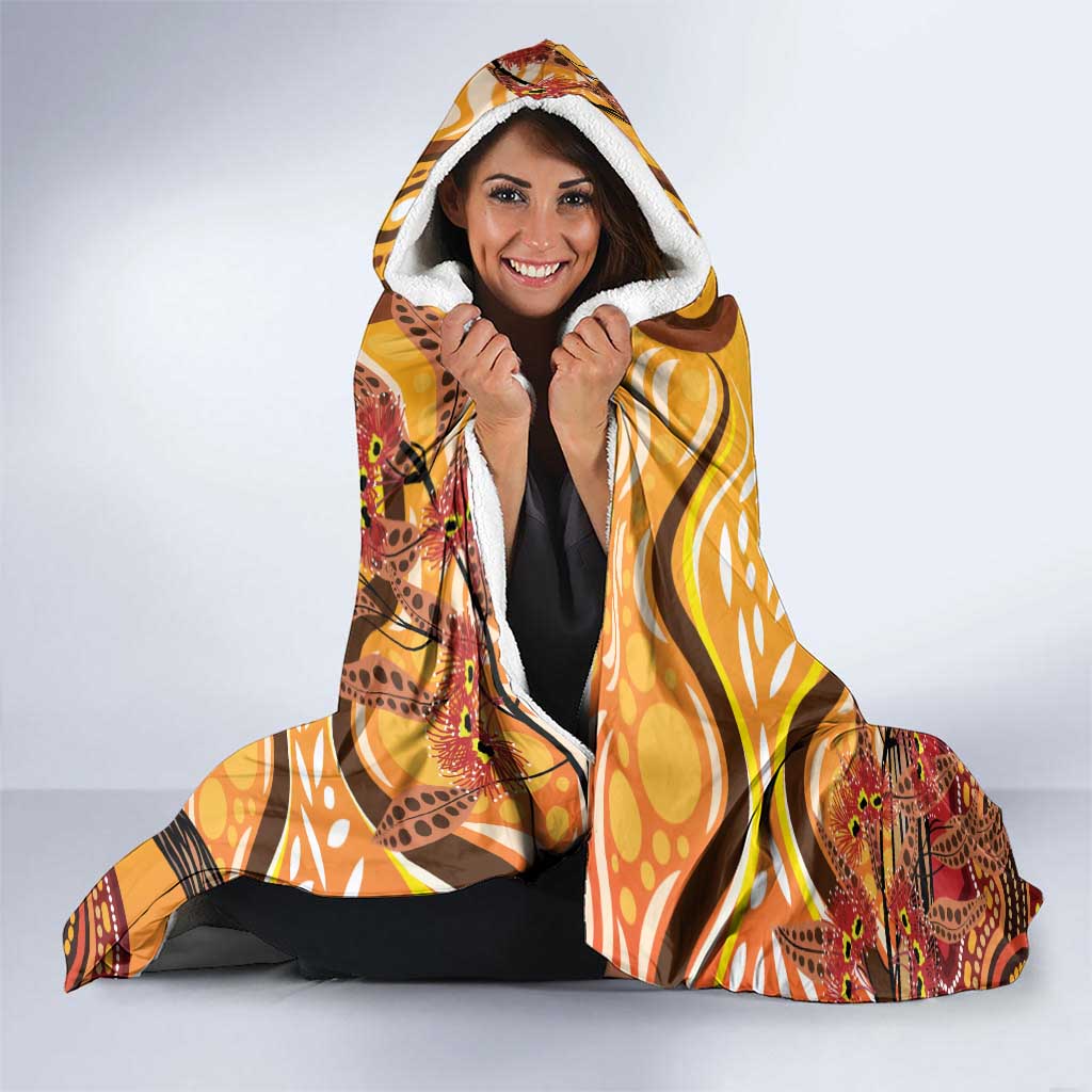 Kookaburra Australia NAIDOC Week 2026 Hooded Blanket 50 Years Deadly Indigenous Art