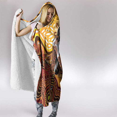 Kookaburra Australia NAIDOC Week 2026 Hooded Blanket 50 Years Deadly Indigenous Art