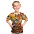 Kookaburra Australia NAIDOC Week 2026 Kid T Shirt 50 Years Deadly Indigenous Art