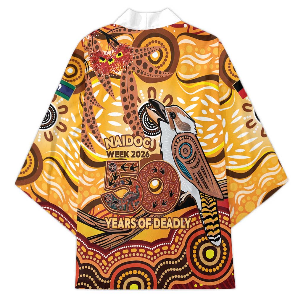 Kookaburra Australia NAIDOC Week 2026 Kimono 50 Years Deadly Indigenous Art