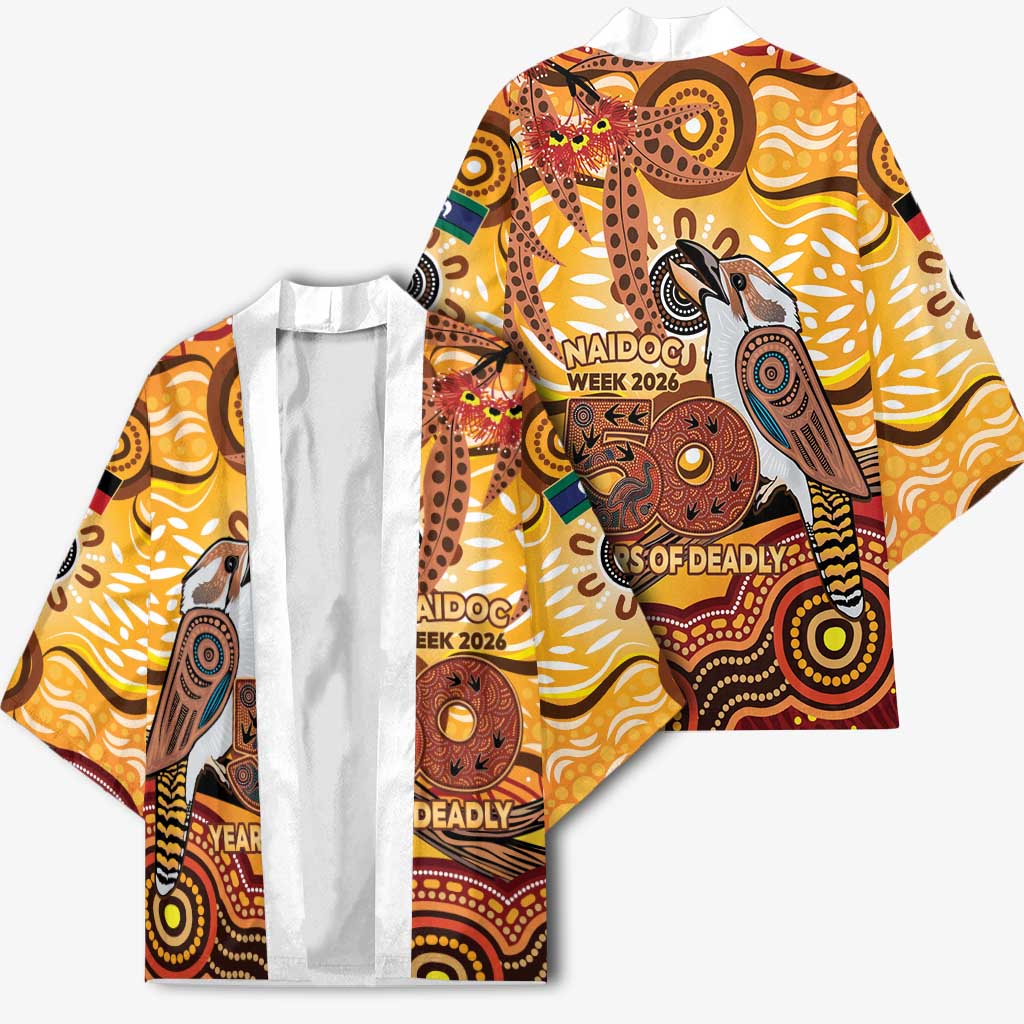 Kookaburra Australia NAIDOC Week 2026 Kimono 50 Years Deadly Indigenous Art