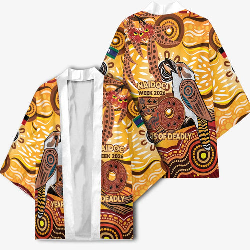 Kookaburra Australia NAIDOC Week 2026 Kimono 50 Years Deadly Indigenous Art