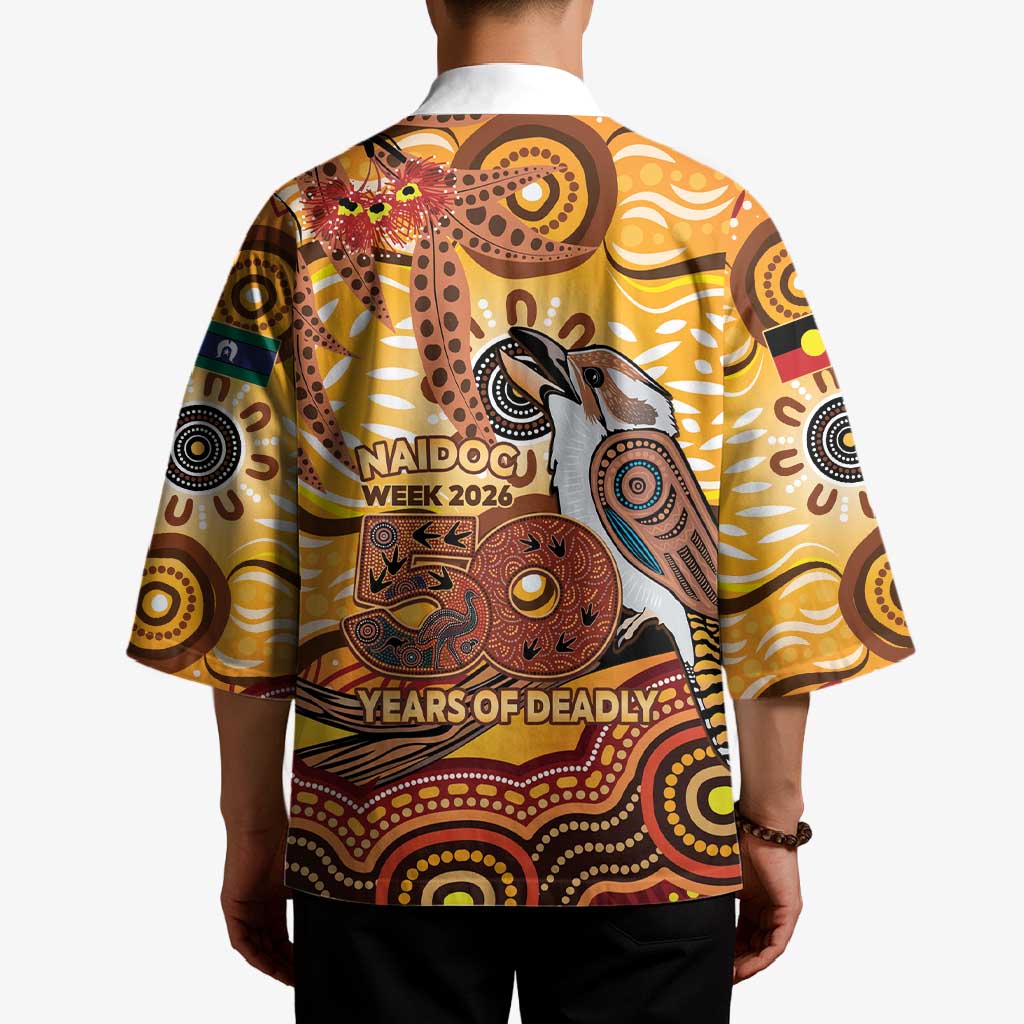 Kookaburra Australia NAIDOC Week 2026 Kimono 50 Years Deadly Indigenous Art