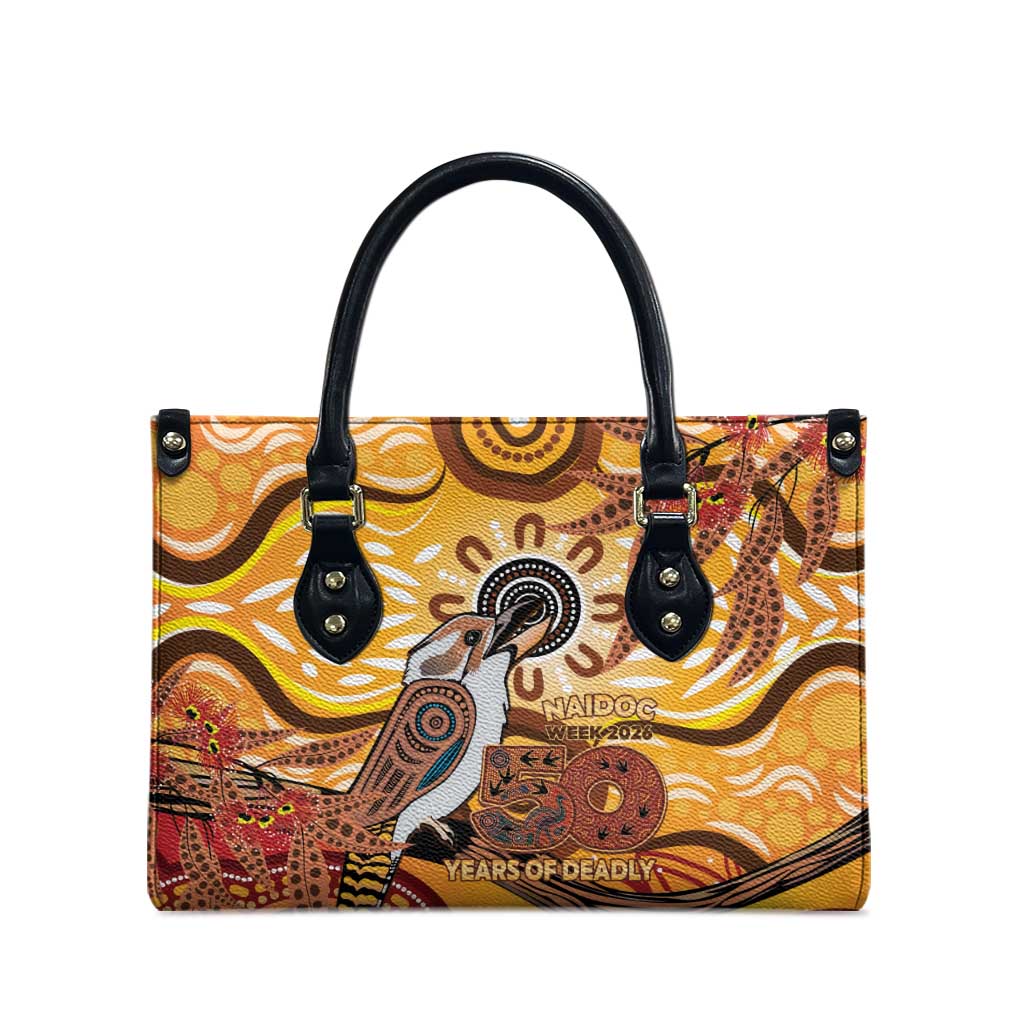 Kookaburra Australia NAIDOC Week 2026 Leather Bag 50 Years Deadly Indigenous Art
