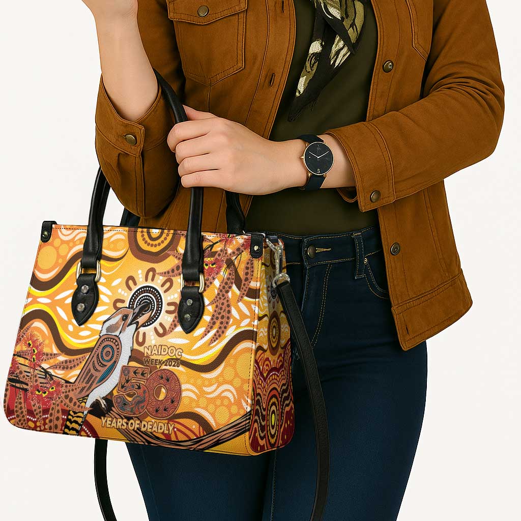 Kookaburra Australia NAIDOC Week 2026 Leather Bag 50 Years Deadly Indigenous Art