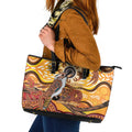 Kookaburra Australia NAIDOC Week 2026 Leather Tote Bag 50 Years Deadly Indigenous Art