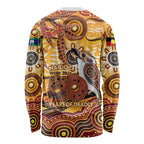 Kookaburra Australia NAIDOC Week 2026 Long Sleeve Shirt 50 Years Deadly Indigenous Art