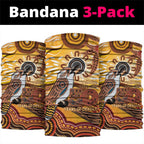 Kookaburra Australia NAIDOC Week 2026 Neck Gaiter 50 Years Deadly Indigenous Art