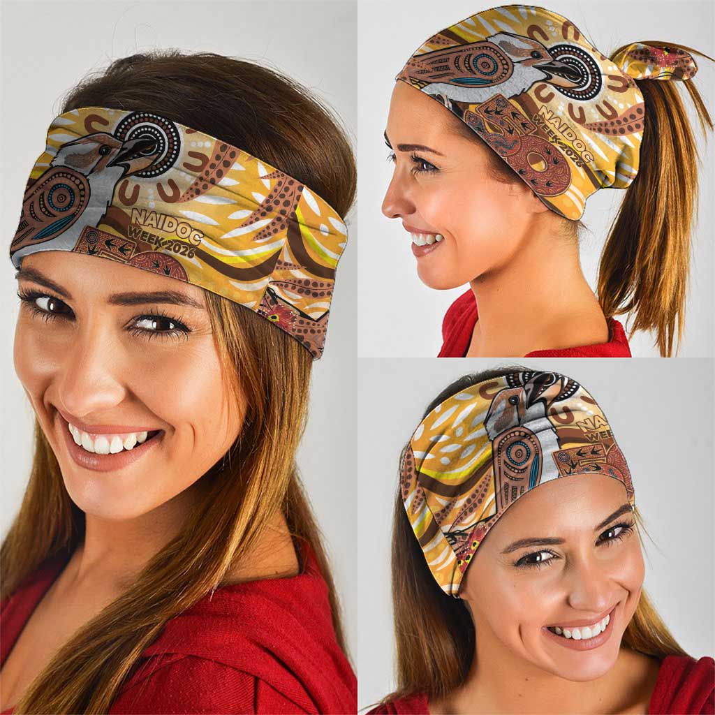 Kookaburra Australia NAIDOC Week 2026 Neck Gaiter 50 Years Deadly Indigenous Art