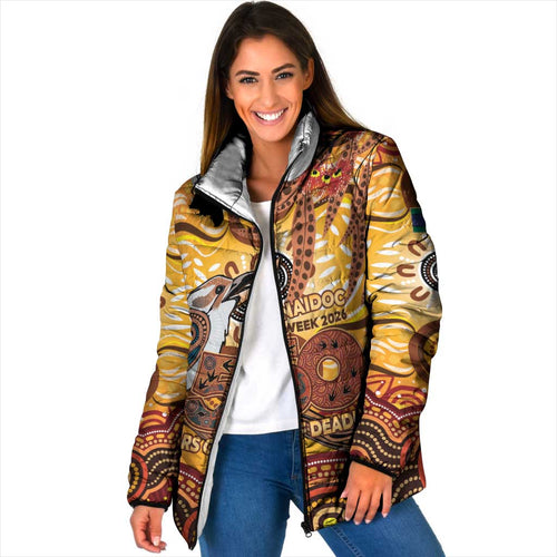Kookaburra Australia NAIDOC Week 2026 Padded Jacket 50 Years Deadly Indigenous Art