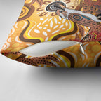 Kookaburra Australia NAIDOC Week 2026 Pillow Cover 50 Years Deadly Indigenous Art