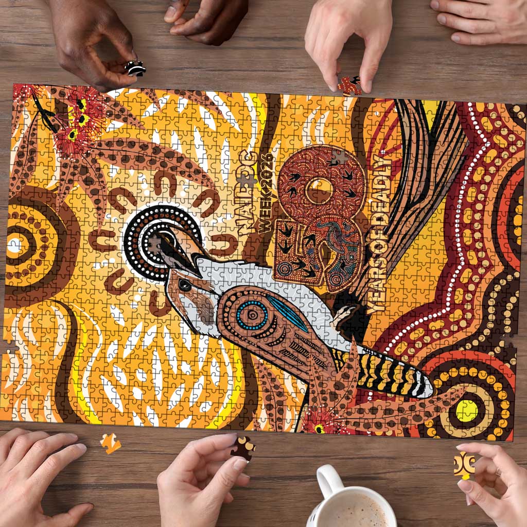Kookaburra Australia NAIDOC Week 2026 Puzzle 50 Years Deadly Indigenous Art