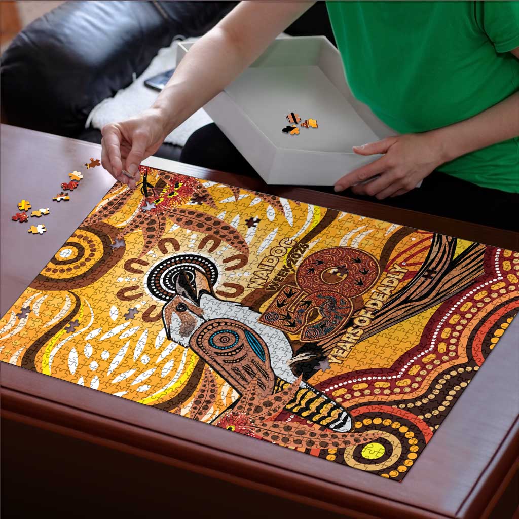 Kookaburra Australia NAIDOC Week 2026 Puzzle 50 Years Deadly Indigenous Art