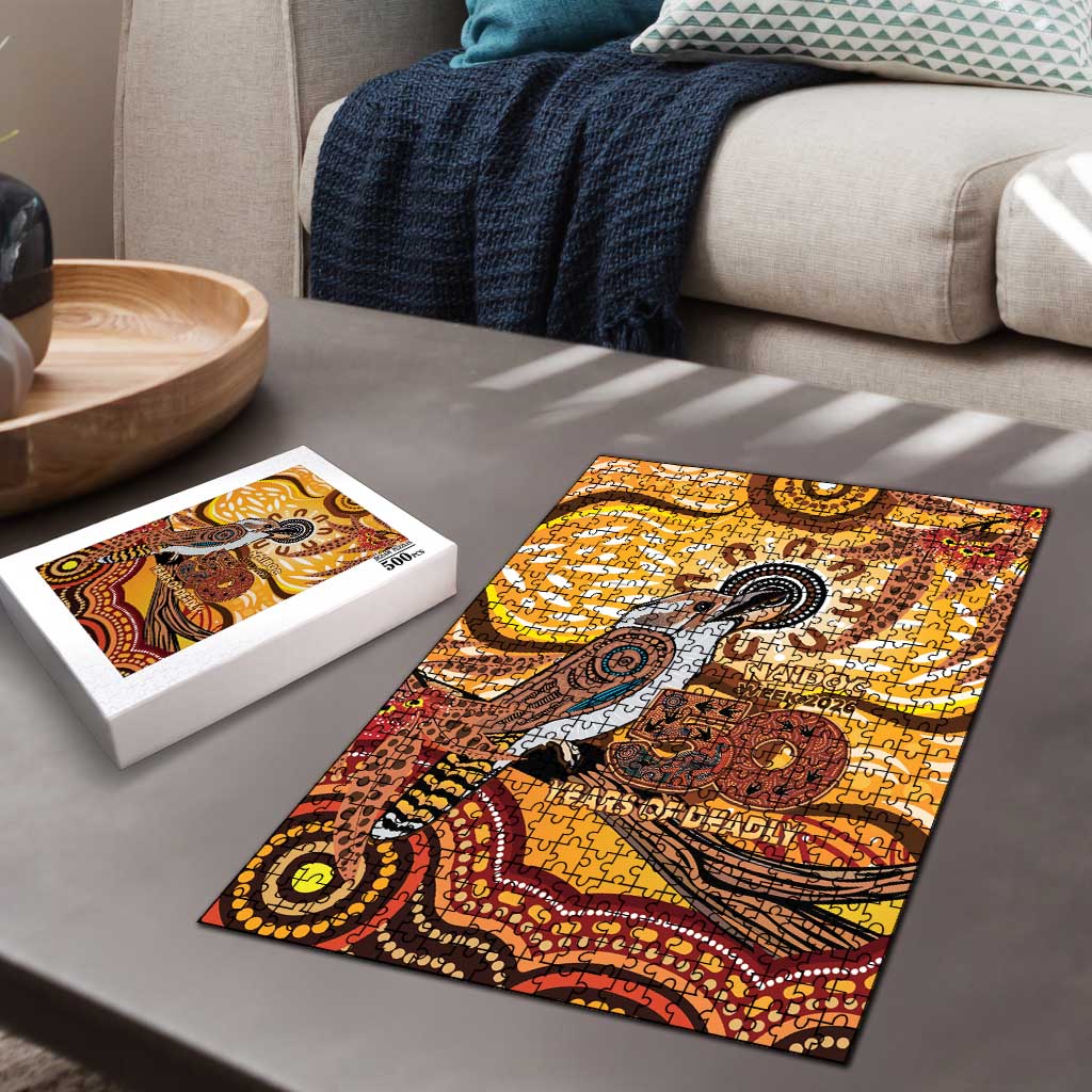 Kookaburra Australia NAIDOC Week 2026 Puzzle 50 Years Deadly Indigenous Art