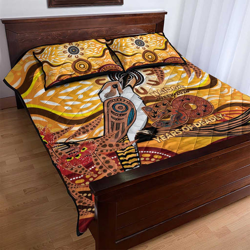 Kookaburra Australia NAIDOC Week 2026 Quilt Bed Set 50 Years Deadly Indigenous Art