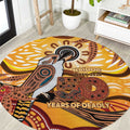 Kookaburra Australia NAIDOC Week 2026 Round Carpet 50 Years Deadly Indigenous Art