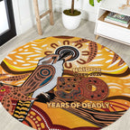 Kookaburra Australia NAIDOC Week 2026 Round Carpet 50 Years Deadly Indigenous Art
