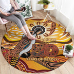 Kookaburra Australia NAIDOC Week 2026 Round Carpet 50 Years Deadly Indigenous Art