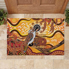 Kookaburra Australia NAIDOC Week 2026 Rubber Doormat 50 Years Deadly Indigenous Art