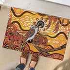 Kookaburra Australia NAIDOC Week 2026 Rubber Doormat 50 Years Deadly Indigenous Art