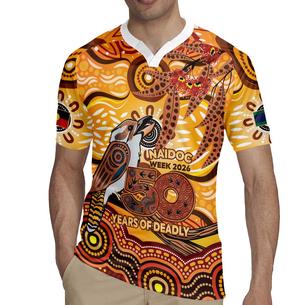 Kookaburra Australia NAIDOC Week 2026 Rugby Jersey 50 Years Deadly Indigenous Art