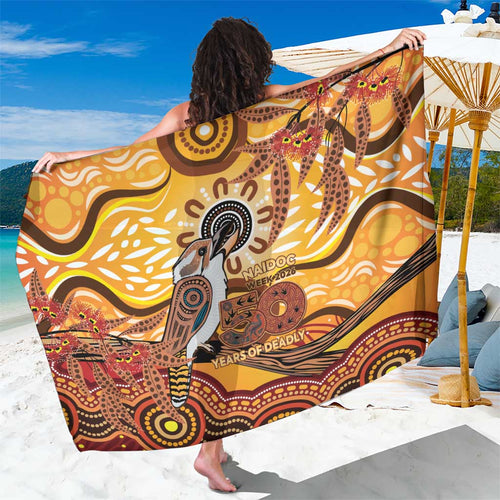 Kookaburra Australia NAIDOC Week 2026 Sarong 50 Years Deadly Indigenous Art