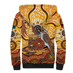 Kookaburra Australia NAIDOC Week 2026 Sherpa Hoodie 50 Years Deadly Indigenous Art