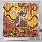 Kookaburra Australia NAIDOC Week 2026 Shower Curtain 50 Years Deadly Indigenous Art