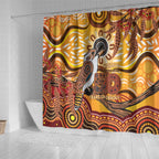 Kookaburra Australia NAIDOC Week 2026 Shower Curtain 50 Years Deadly Indigenous Art