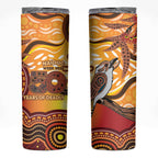 Kookaburra Australia NAIDOC Week 2026 Skinny Tumbler 50 Years Deadly Indigenous Art