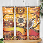 Kookaburra Australia NAIDOC Week 2026 Skinny Tumbler 50 Years Deadly Indigenous Art