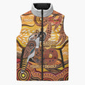 Kookaburra Australia NAIDOC Week 2026 Sleeveless Puffer Jacket 50 Years Deadly Indigenous Art