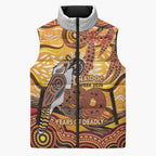 Kookaburra Australia NAIDOC Week 2026 Sleeveless Puffer Jacket 50 Years Deadly Indigenous Art