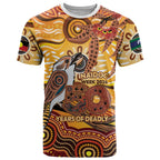 Kookaburra Australia NAIDOC Week 2026 T Shirt 50 Years Deadly Indigenous Art