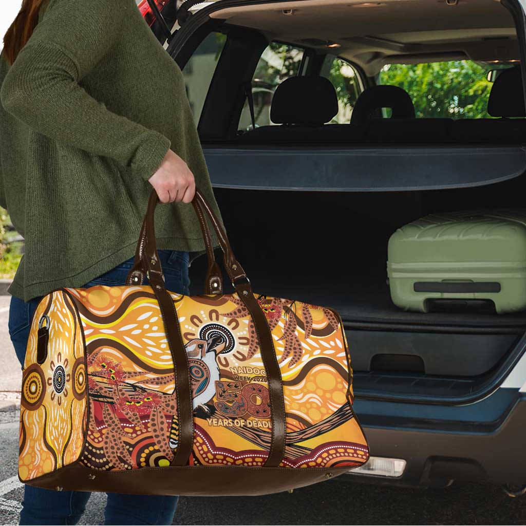 Kookaburra Australia NAIDOC Week 2026 Travel Bag 50 Years Deadly Indigenous Art