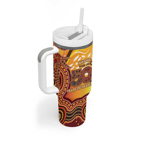 Kookaburra Australia NAIDOC Week 2026 Tumbler With Handle 50 Years Deadly Indigenous Art