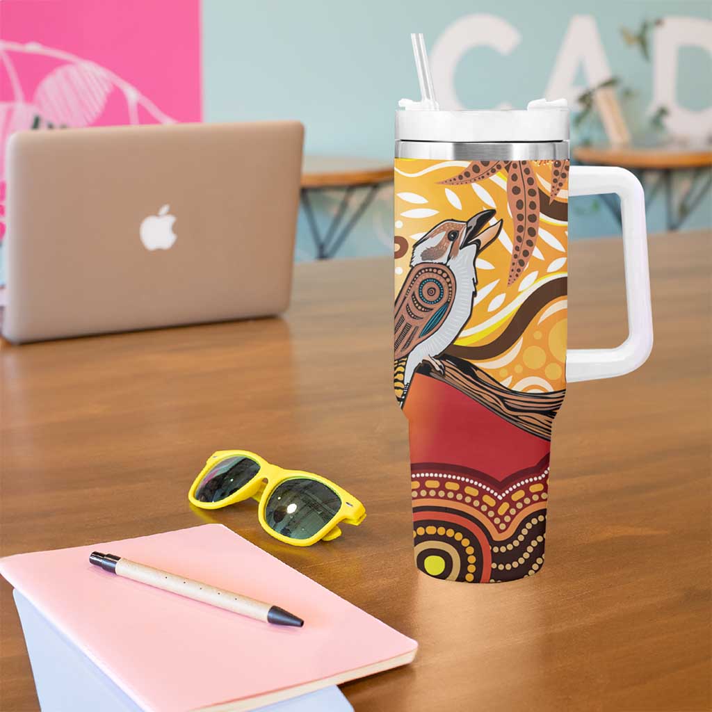Kookaburra Australia NAIDOC Week 2026 Tumbler With Handle 50 Years Deadly Indigenous Art