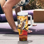 Kookaburra Australia NAIDOC Week 2026 Tumbler With Handle 50 Years Deadly Indigenous Art