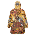 Kookaburra Australia NAIDOC Week 2026 Wearable Blanket Hoodie 50 Years Deadly Indigenous Art