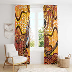 Kookaburra Australia NAIDOC Week 2026 Window Curtain 50 Years Deadly Indigenous Art