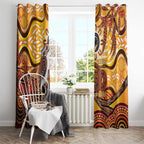 Kookaburra Australia NAIDOC Week 2026 Window Curtain 50 Years Deadly Indigenous Art