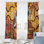 Kookaburra Australia NAIDOC Week 2026 Window Curtain 50 Years Deadly Indigenous Art
