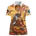 Kookaburra Australia NAIDOC Week 2026 Women Polo Shirt 50 Years Deadly Indigenous Art