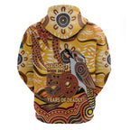 Kookaburra Australia NAIDOC Week 2026 Zip Hoodie 50 Years Deadly Indigenous Art