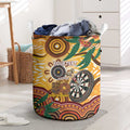 Darts Australia NAIDOC Week 2026 Personalised Laundry Basket 50 Years Deadly Eucalyptus Indigenous Art