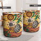 Darts Australia NAIDOC Week 2026 Personalised Laundry Basket 50 Years Deadly Eucalyptus Indigenous Art