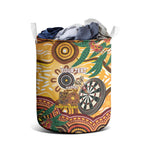 Darts Australia NAIDOC Week 2026 Personalised Laundry Basket 50 Years Deadly Eucalyptus Indigenous Art