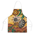 Darts Australia NAIDOC Week 2026 Personalised Apron 50 Years Deadly Eucalyptus Indigenous Art
